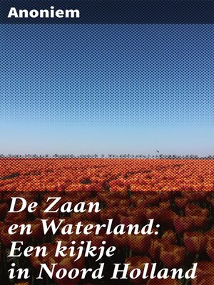 cover image of De Zaan en Waterland